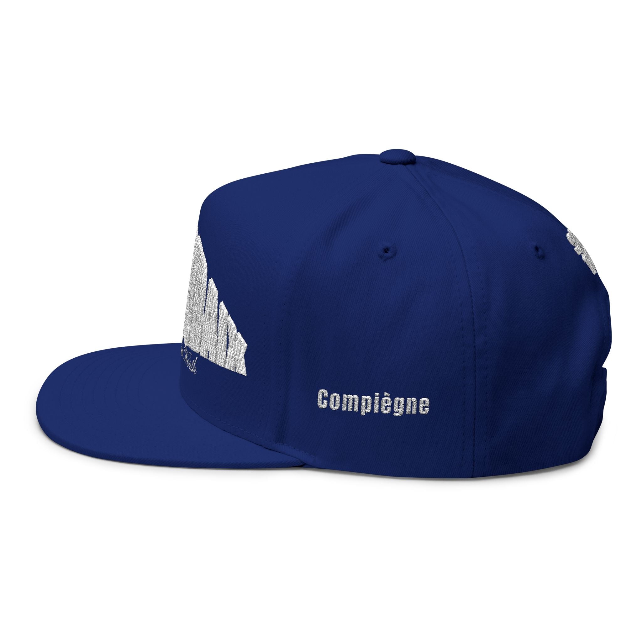 Embroidered Flat Bill Snapback Cap, Paris-Roubaix Race Hat, Stylish Christmas Gift, Cyclist Cap, Yupoong High Quality
