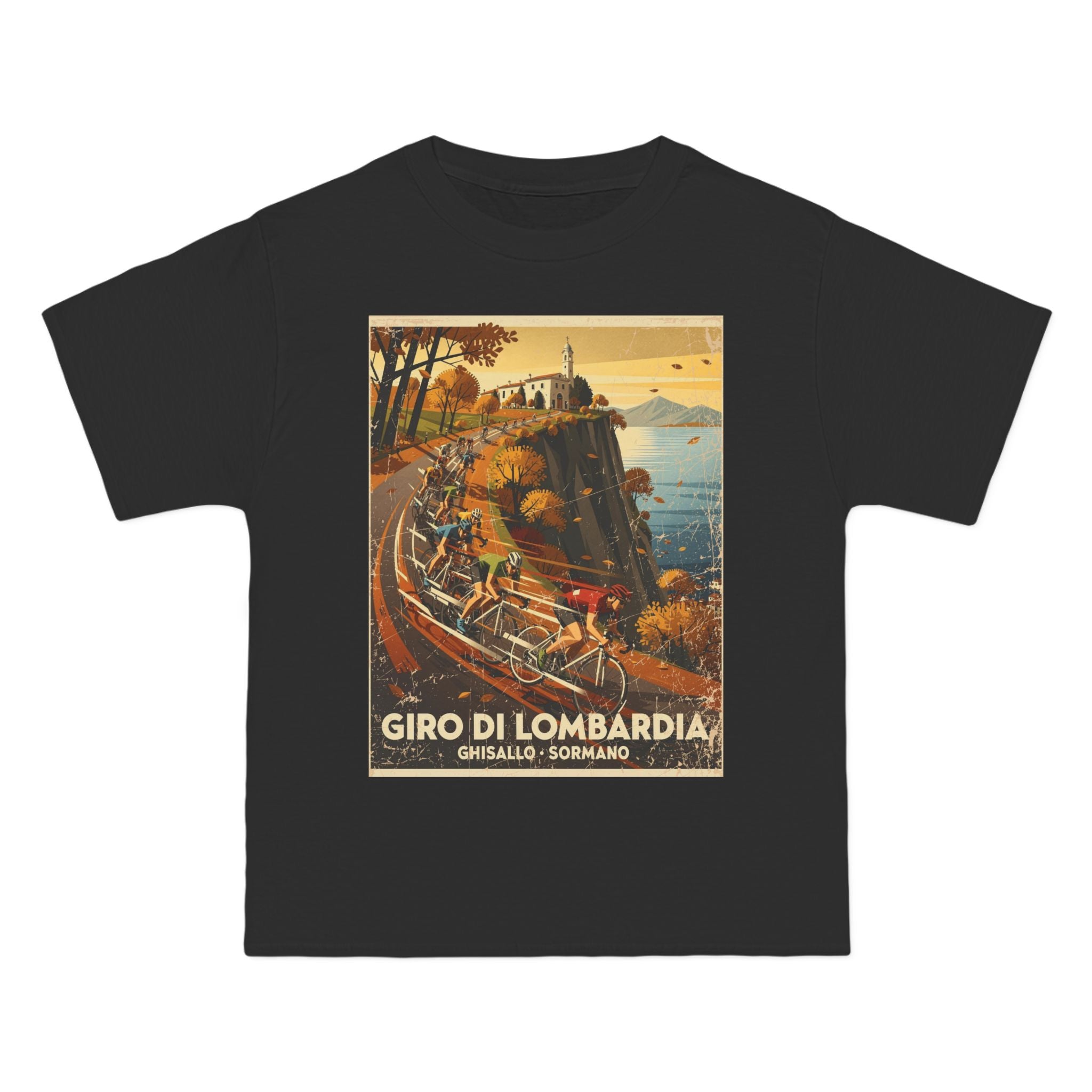 Il Lombardia Giro di Lombardia Cycling Poster T-Shirt | Madonna