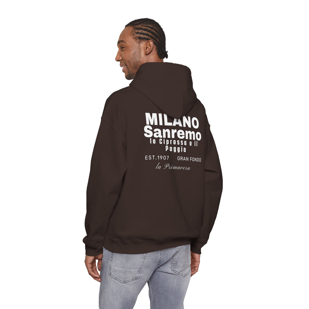 Milano Sanremo Classic Monument Bike Race Hoodie | Vintage Italian Cycling Streetwear