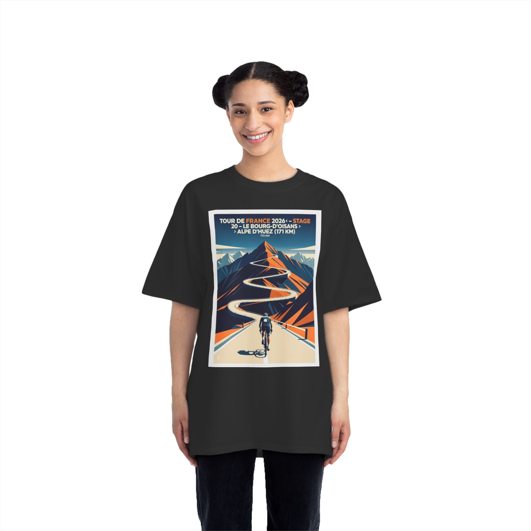 Tour de France 2026 Stage 20 Le Bourg-d Oisans to Alpe d Huez T-Shirt