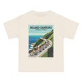 Milano Sanremo Cycling Tee T-Shirt | Cipressa Poggio Echelon Race
