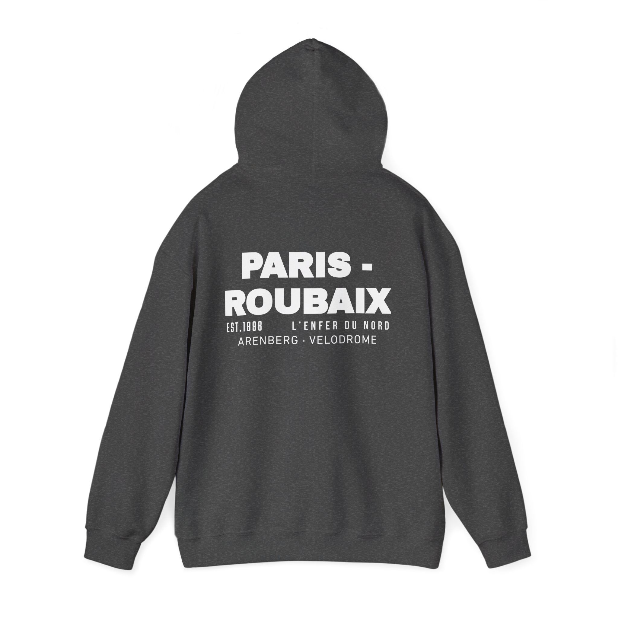 Paris Roubaix Vintage Cycling Fan Logo Hoodie | Retro Cycling Sweatshirt
