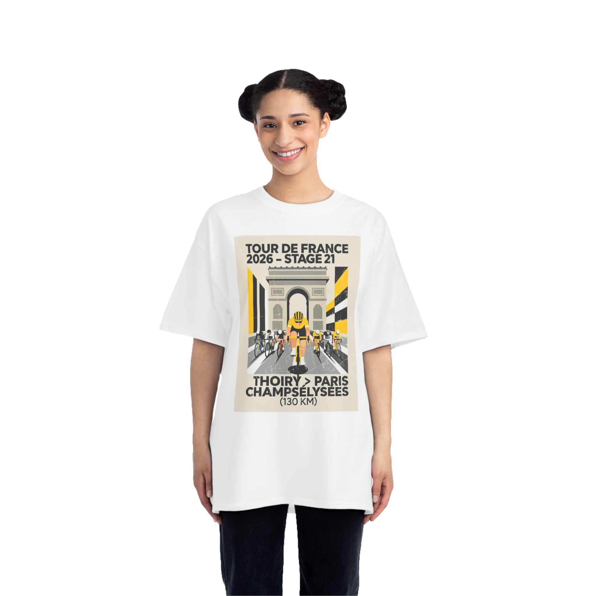 Tour de France 2026 Stage 21 Thoiry to Paris Champs-Élysées T-Shirt