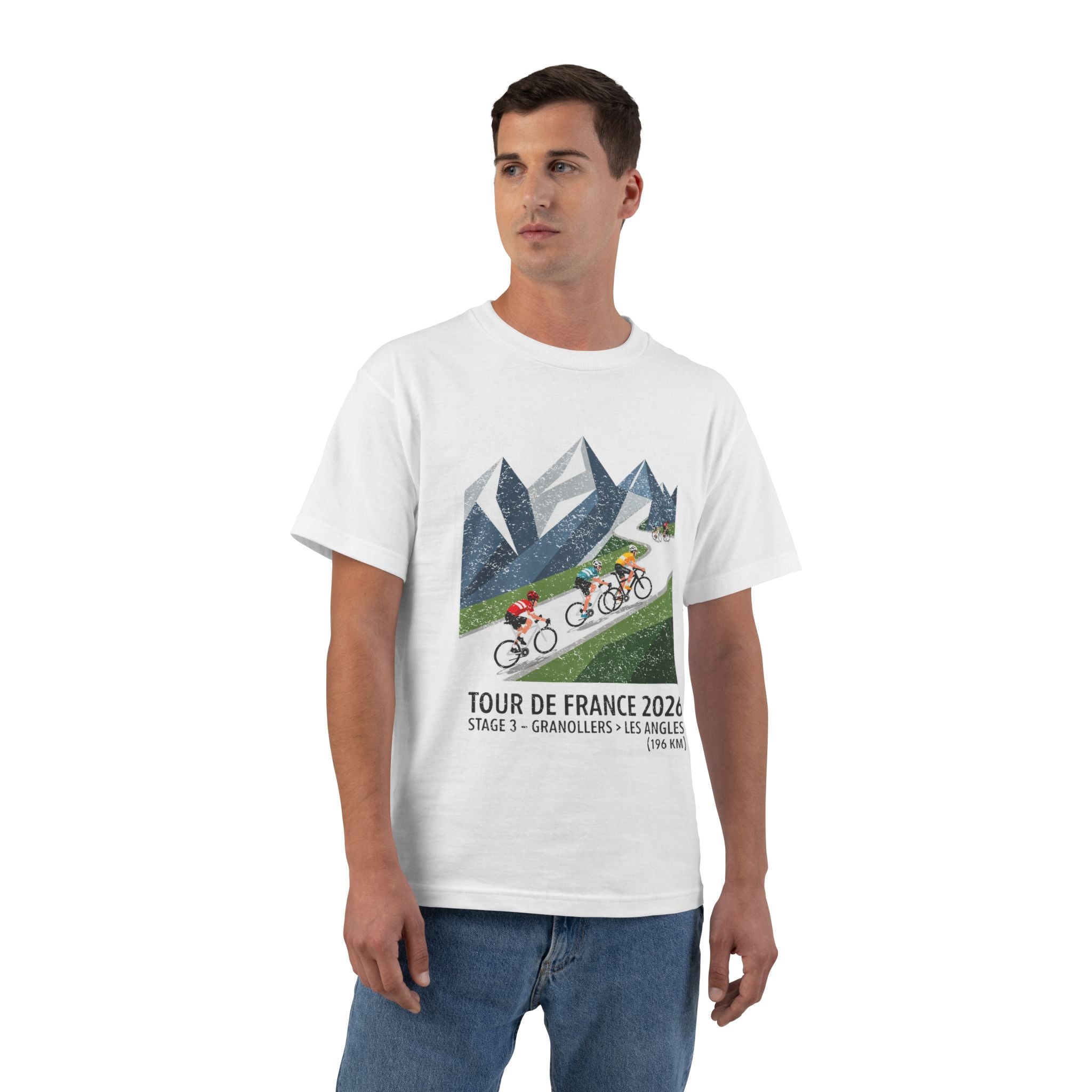 Tour de France 2026 Stage 3 Granollers > Les Angles T-Shirt | Bauhaus Mountain Cycling