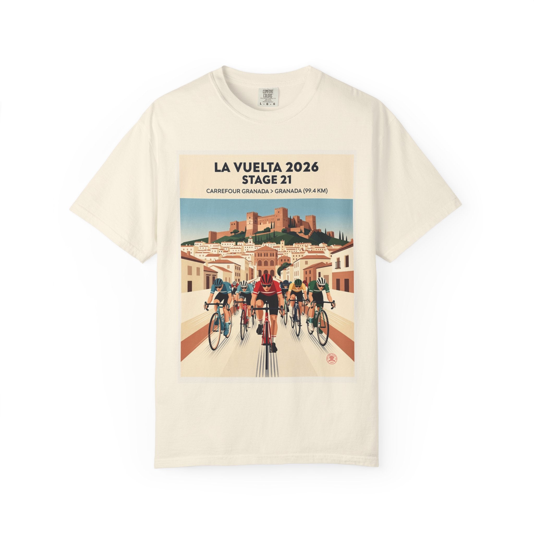 2026 Vuelta a España Stage 21 Cycling T-Shirt | Granada to Granada 99.4km