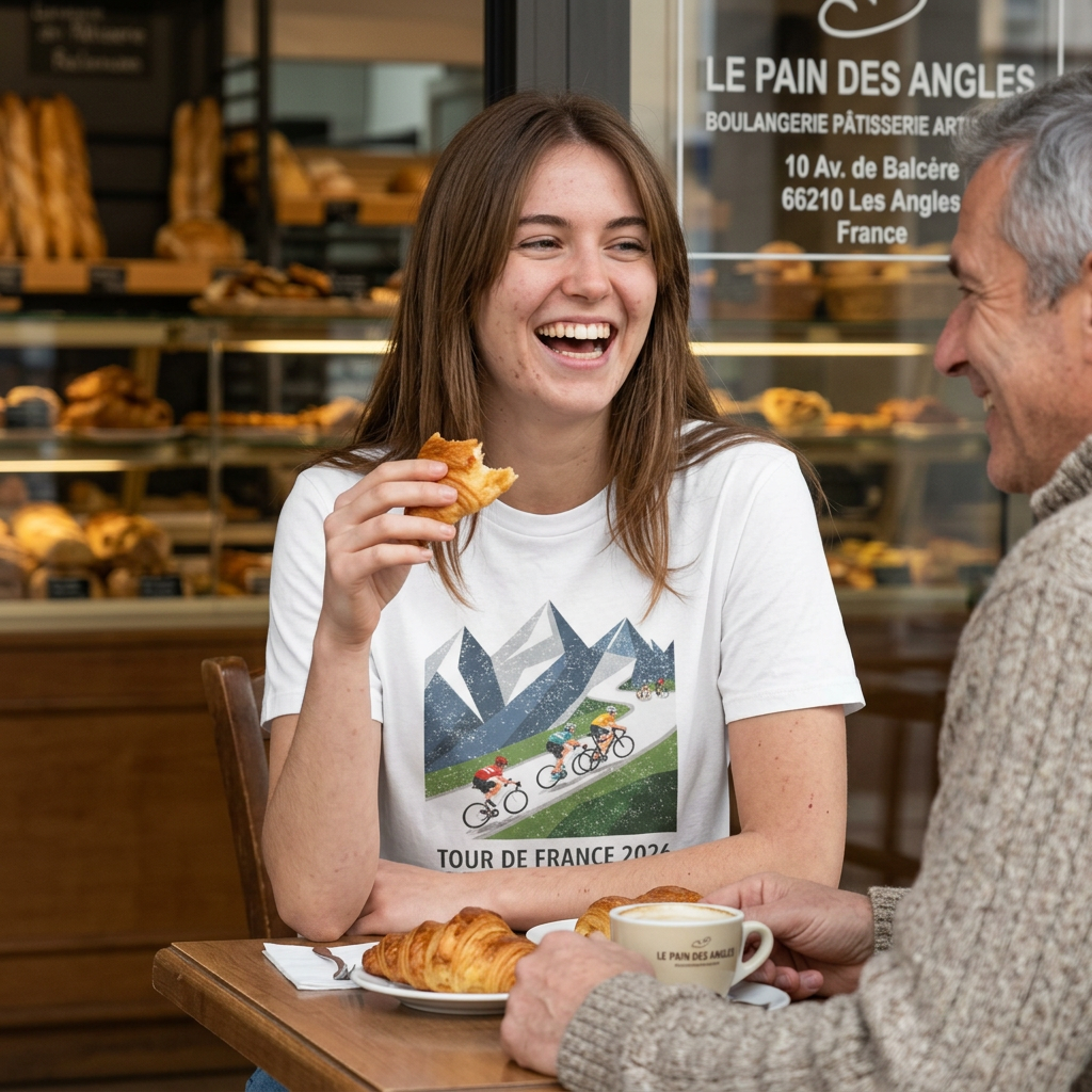 Tour de France 2026 Stage 3 Granollers > Les Angles T-Shirt | Bauhaus Mountain Cycling