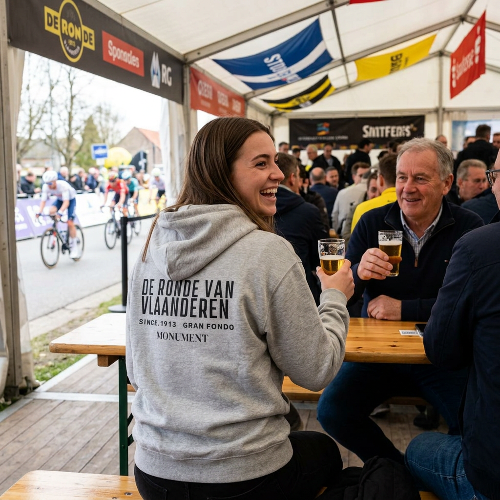 Tour of Flanders cycling sweatshirt | Vlaanderens Mooiste race apparel