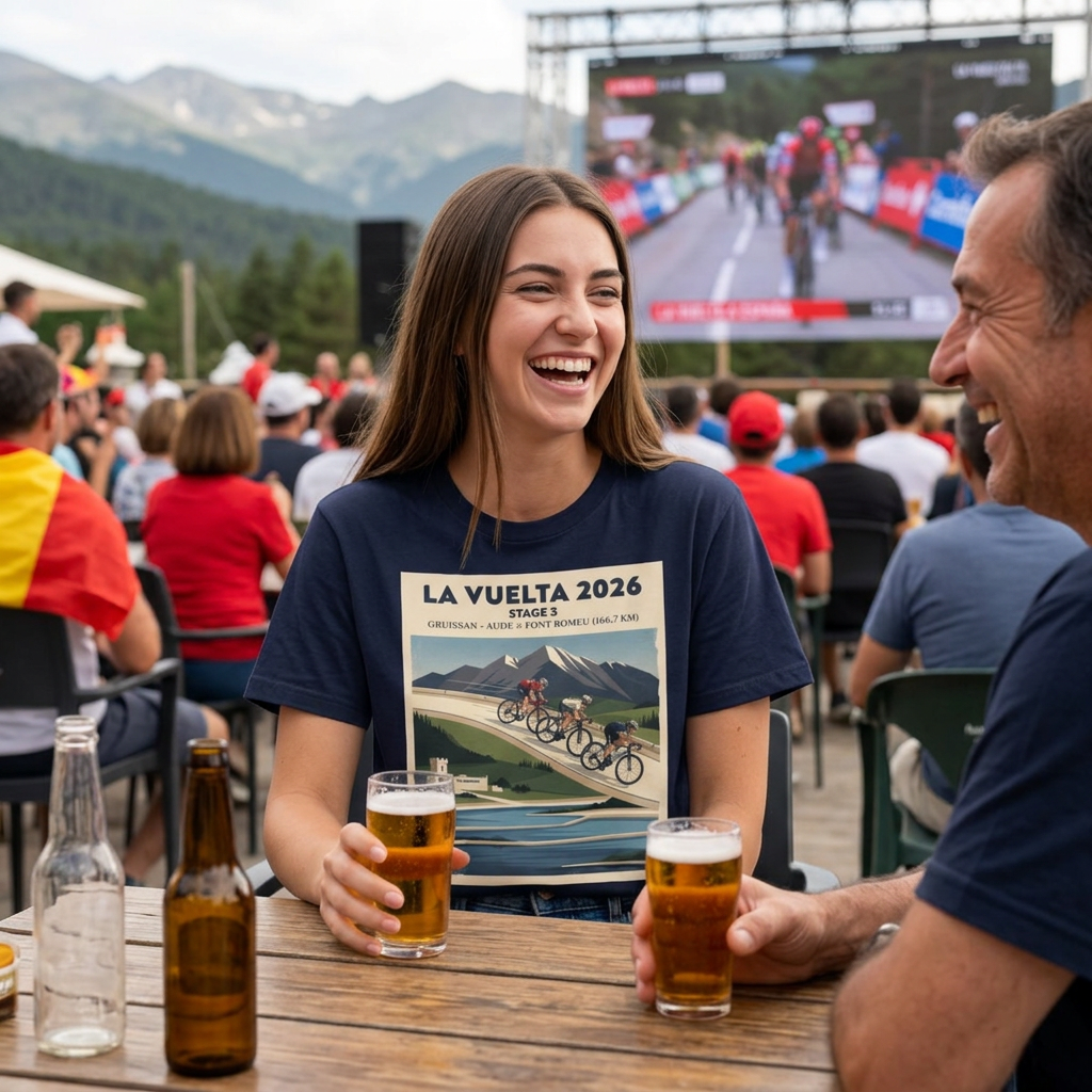 2026 Vuelta a España Stage 3 Gruissan - Aude to Font Romeu 166.7km Cycling Tee