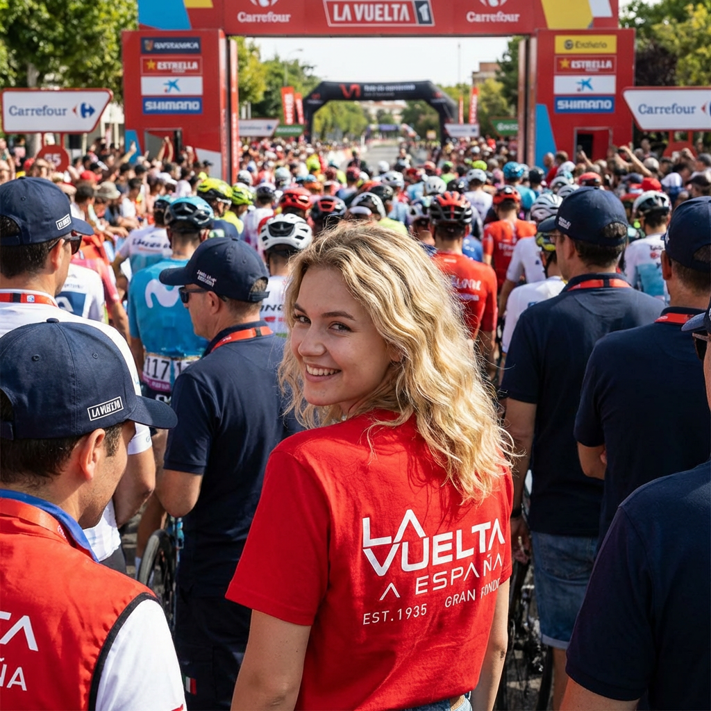 Vuelta a España Cycling Race T-Shirt | Road Bike Spain Tour
