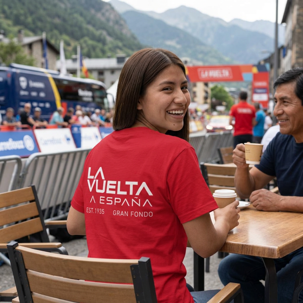 Vuelta a España Cycling Race T-Shirt | Road Bike Spain Tour