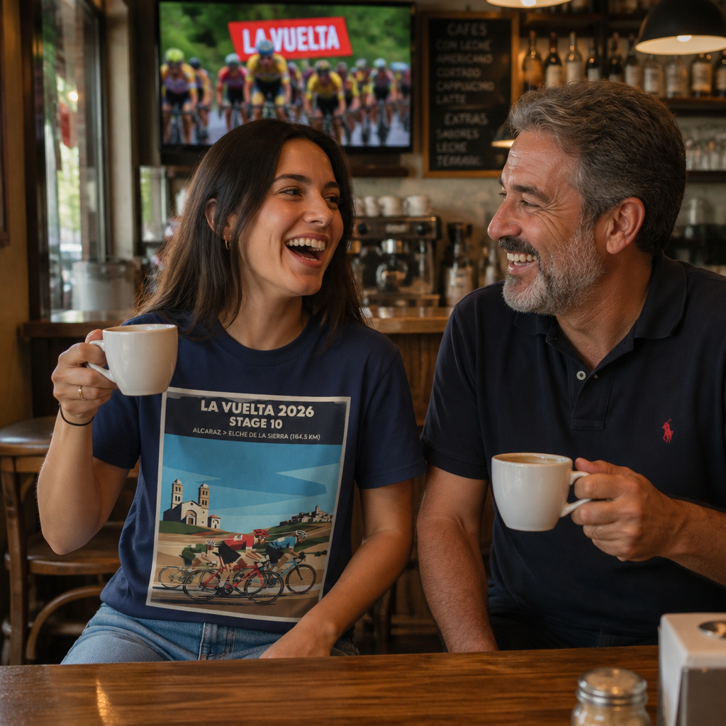 2026 Vuelta a España Stage 10 Cycling T-Shirt | Alcaraz to Elche de la Sierra 184.5km
