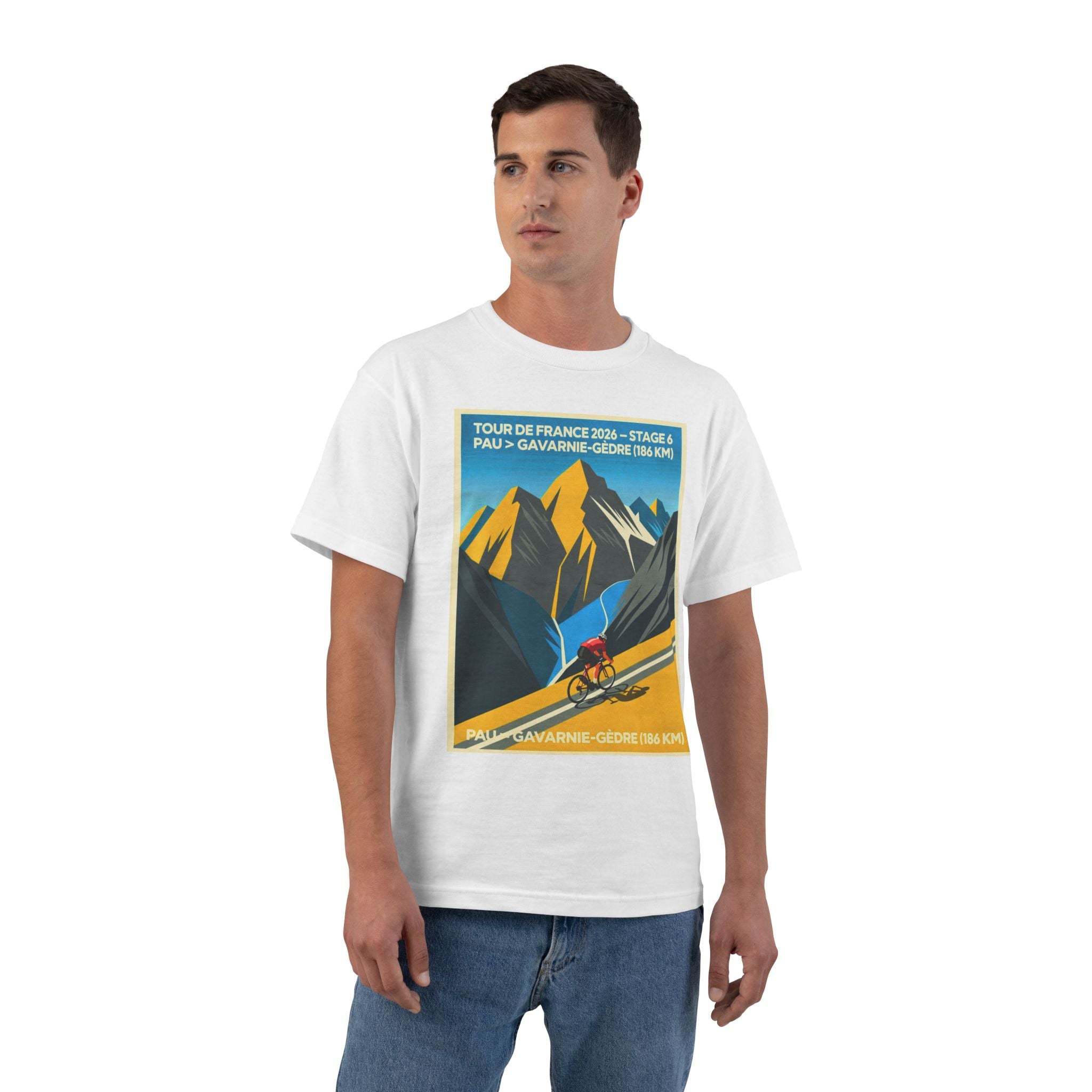 Tour de France 2026 Stage 6 Pau to Gavarnie-Gèdre T-Shirt
