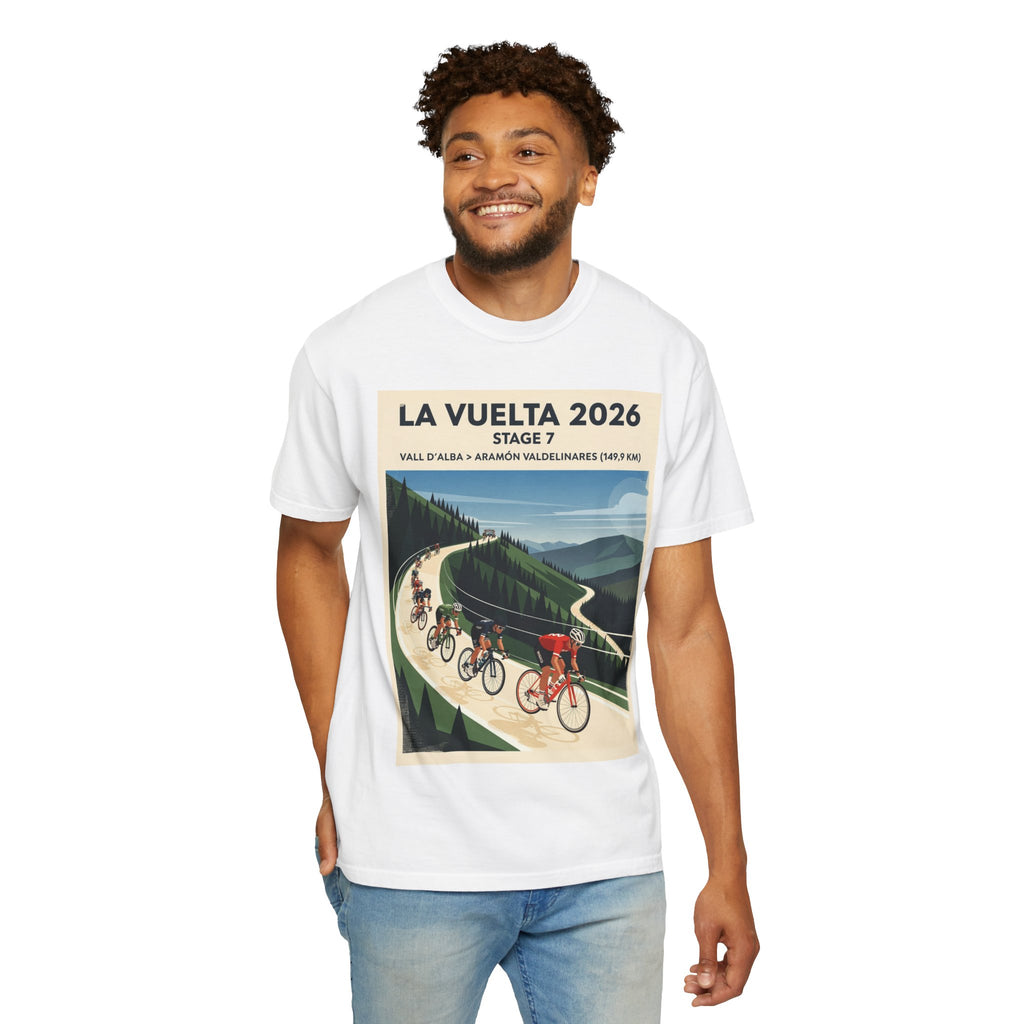 Stage 7 Vall d'Alba to Aramón Valdelinares 149.9km Cycling Tee