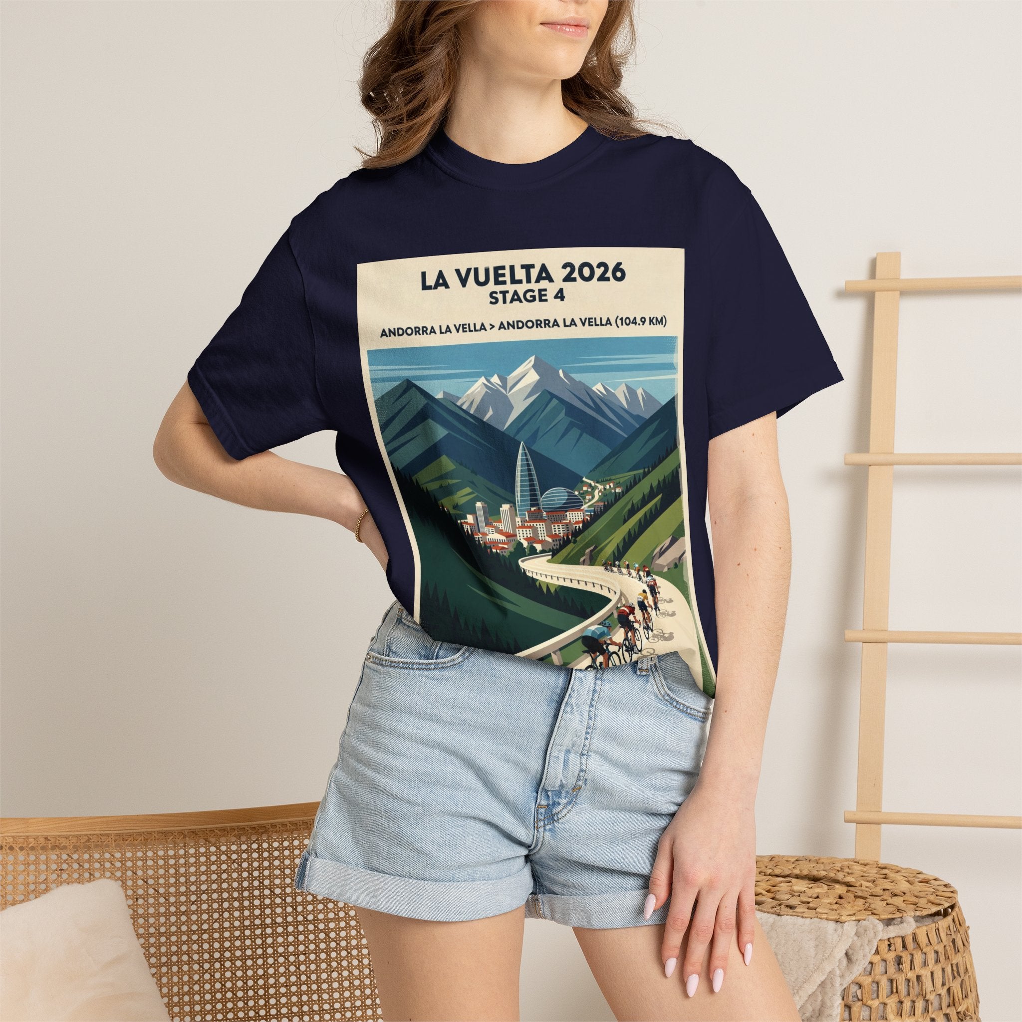Stage 4 Andorra la Vella to Andorra la Vella 104.9km Cycling Tee