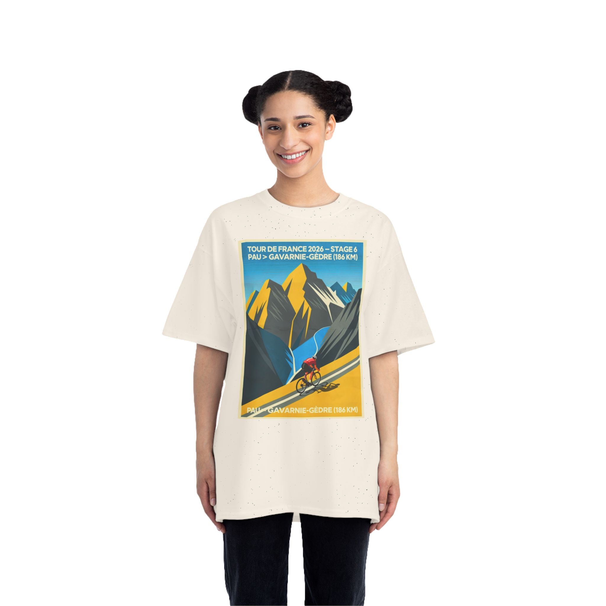 Tour de France 2026 Stage 6 Pau to Gavarnie-Gèdre T-Shirt