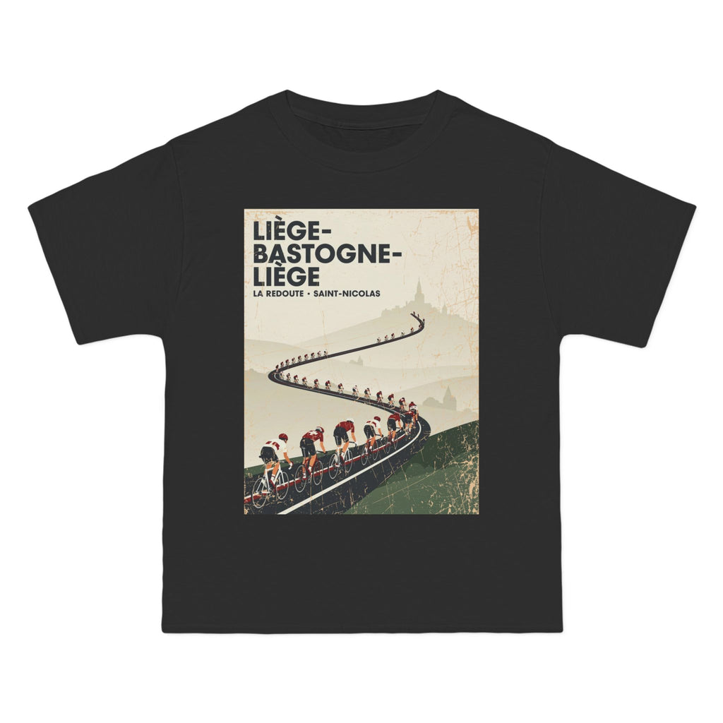 Liège Bastogne Liège Cycling Tee | Bauhaus Vector Race Design