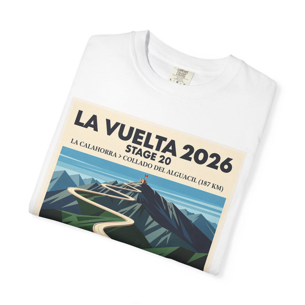 2026 Vuelta a España Stage 20 Cycling T-Shirt | La Calahorra to Collado del Alguacil 187km