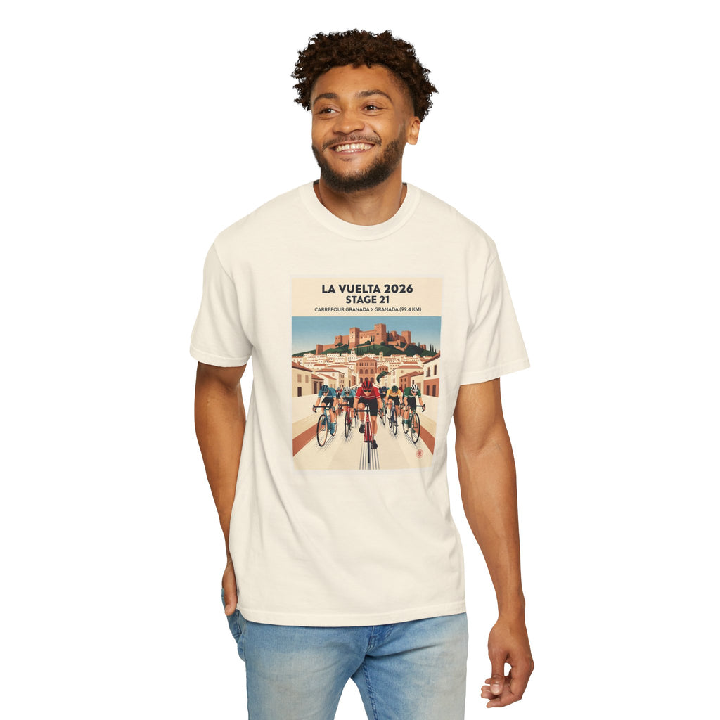 2026 Vuelta a España Stage 21 Cycling T-Shirt | Granada to Granada 99.4km
