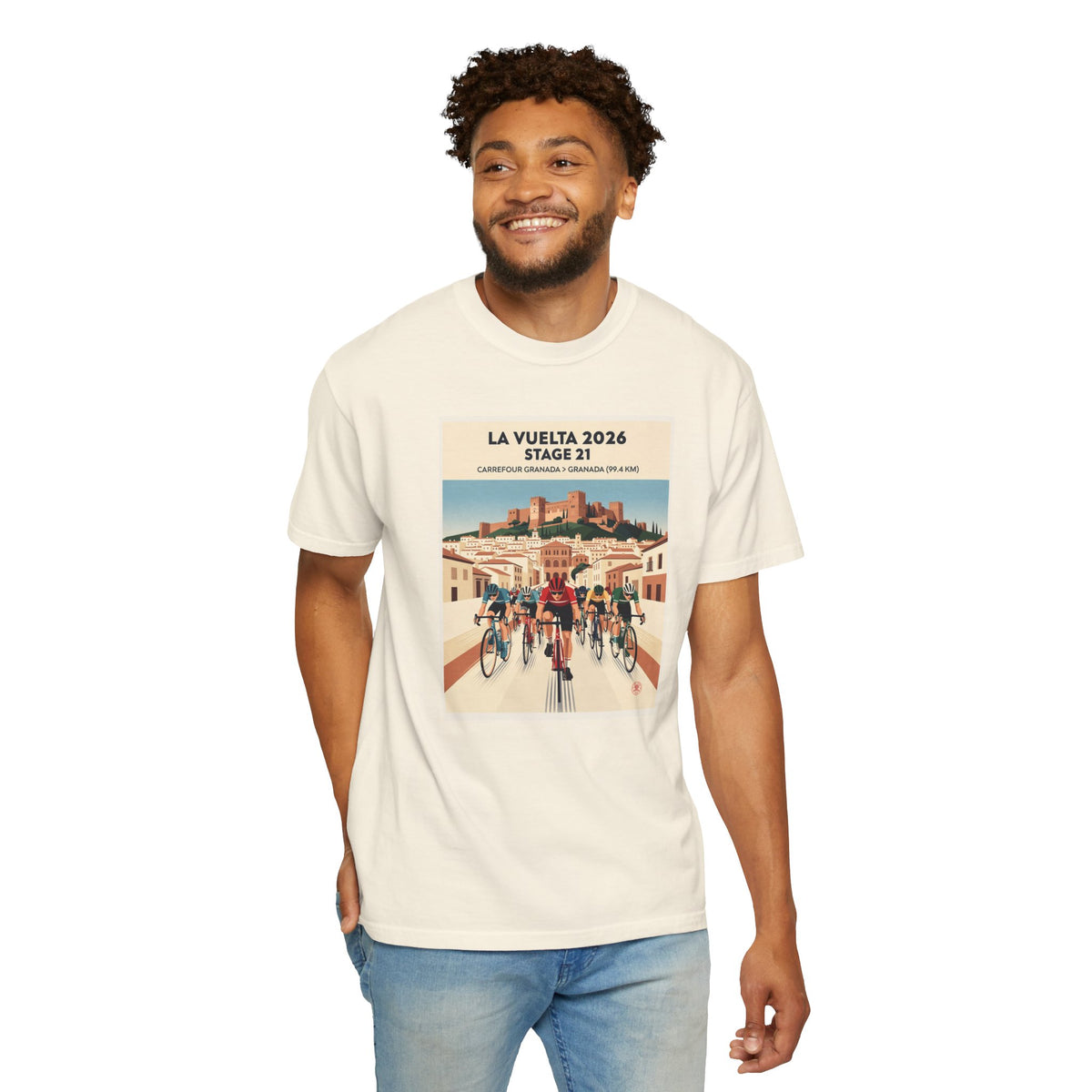2026 Vuelta a España Stage 21 Cycling T-Shirt | Granada to Granada 99.4km
