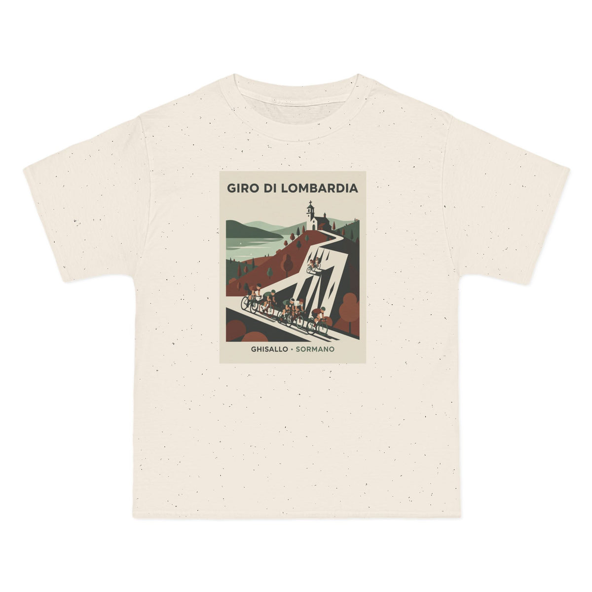 Il Lombardia Cycling Poster GIRO Di Lombardia, T-Shirt | Futurist Italy, Muro di Sormano