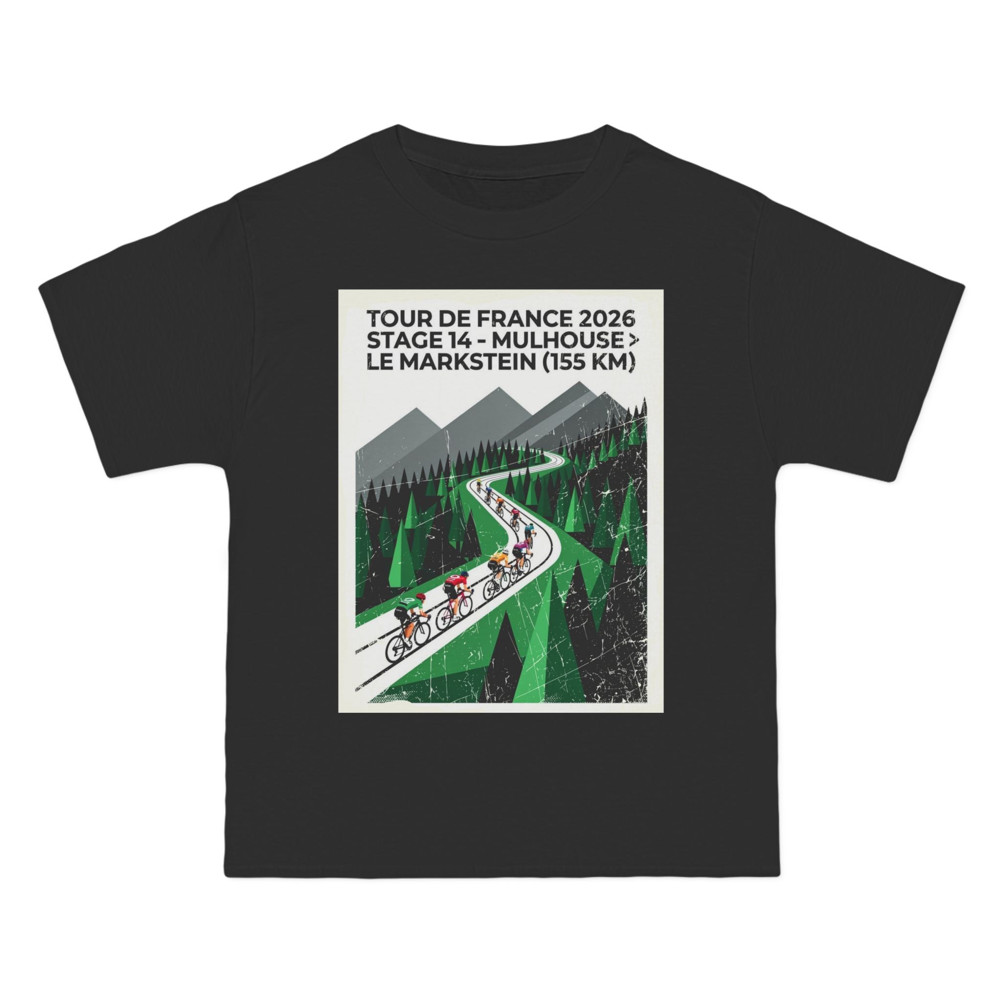 Tour de France 2026 Stage 14 Mountain Cycling T-Shirt | Mulhouse > Le Markstein
