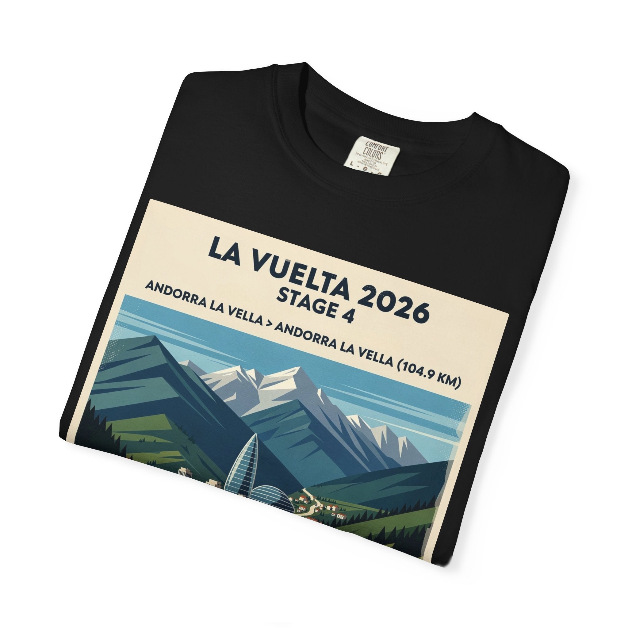 Stage 4 Andorra la Vella to Andorra la Vella 104.9km Cycling Tee