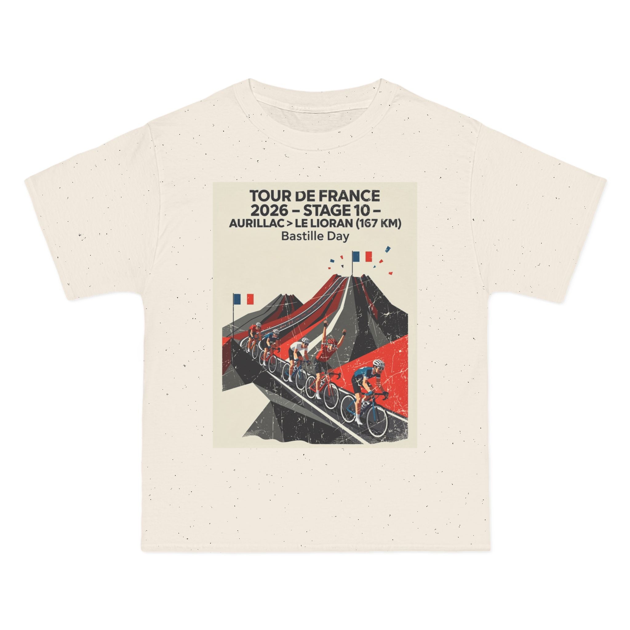 Tour de France 2026 Stage 10 Aurillac > Le Lioran T-Shirt | Bauhaus Mountain Cycling