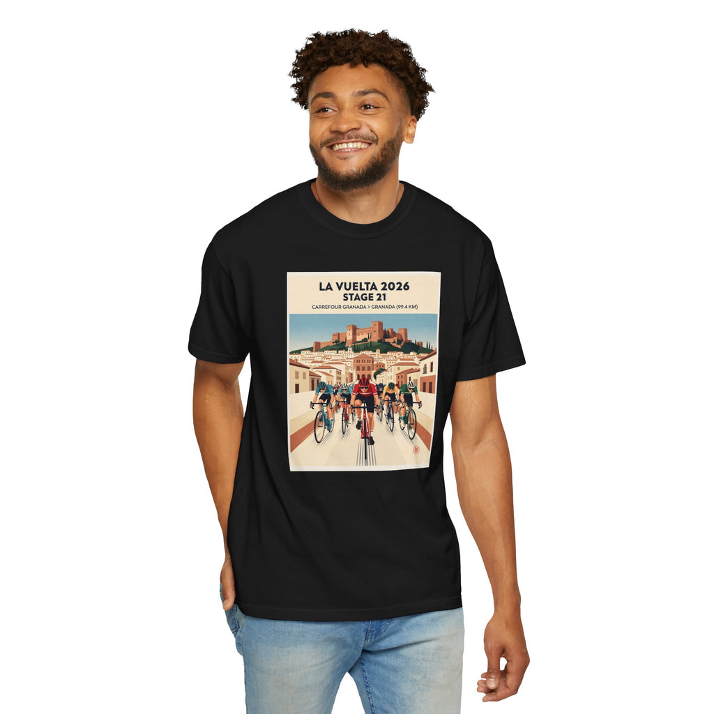 2026 Vuelta a España Stage 21 Cycling T-Shirt | Granada to Granada 99.4km