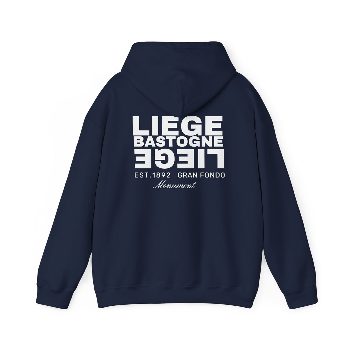 Liège Bastogne Liège Monument Cycling Hoodie | Vintage Retro Bike Race Sweatshirt