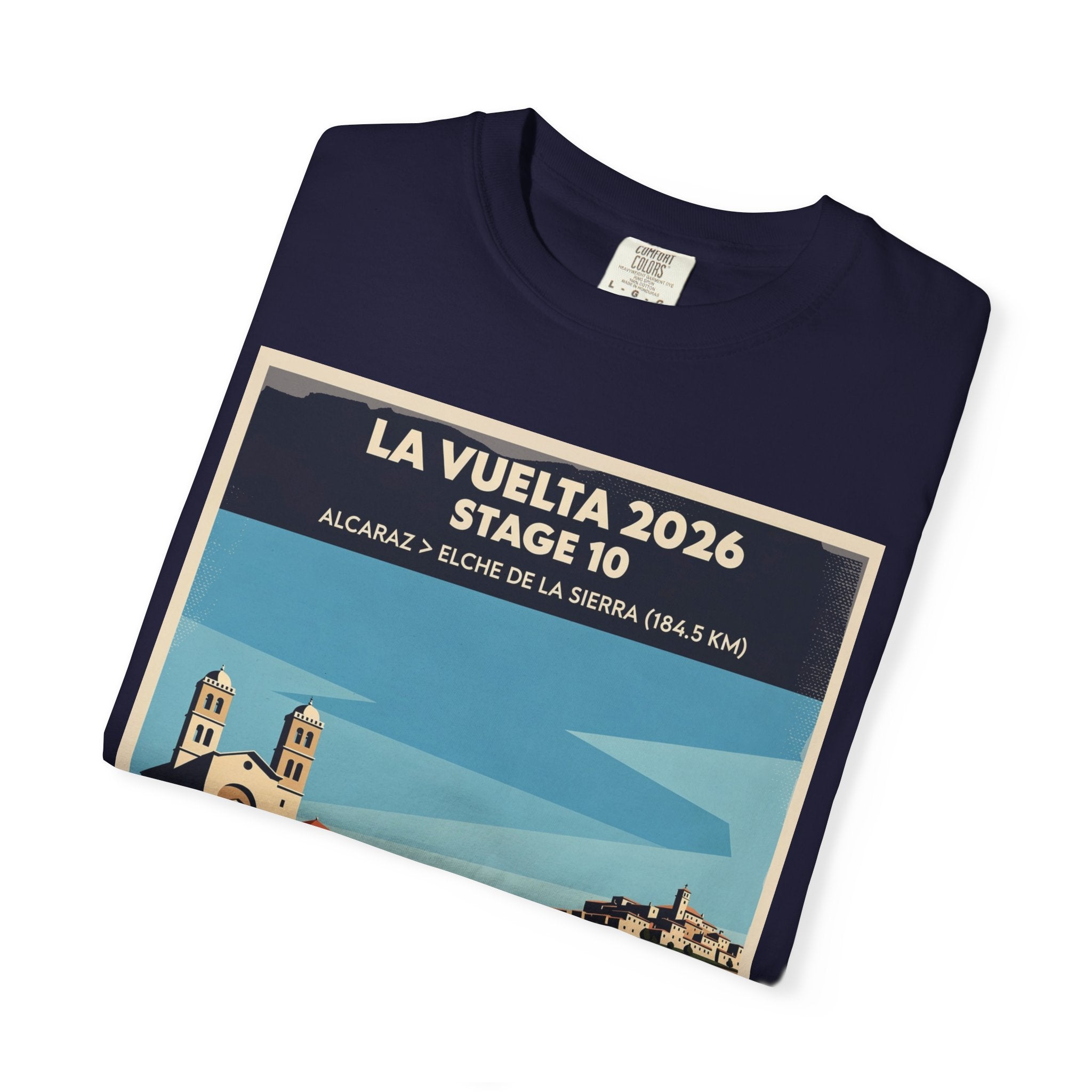 2026 Vuelta a España Stage 10 Cycling T-Shirt | Alcaraz to Elche de la Sierra 184.5km