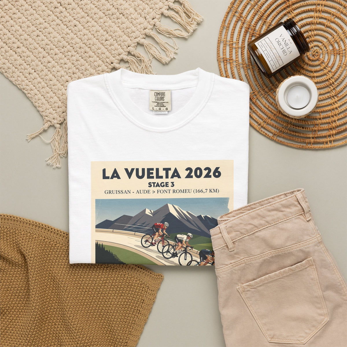 2026 Vuelta a España Stage 3 Gruissan - Aude to Font Romeu 166.7km Cycling Tee