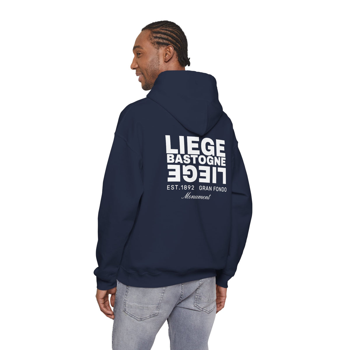 Liège Bastogne Liège Monument Vintage Cycling Logo Sweatshirt | Retro Bike Race