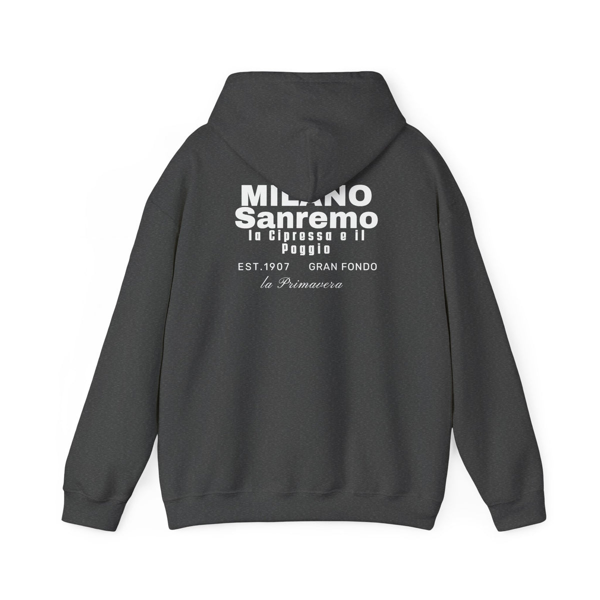 Milano Sanremo Classic Monument Bike Race Hoodie | Vintage Italian Cycling Streetwear