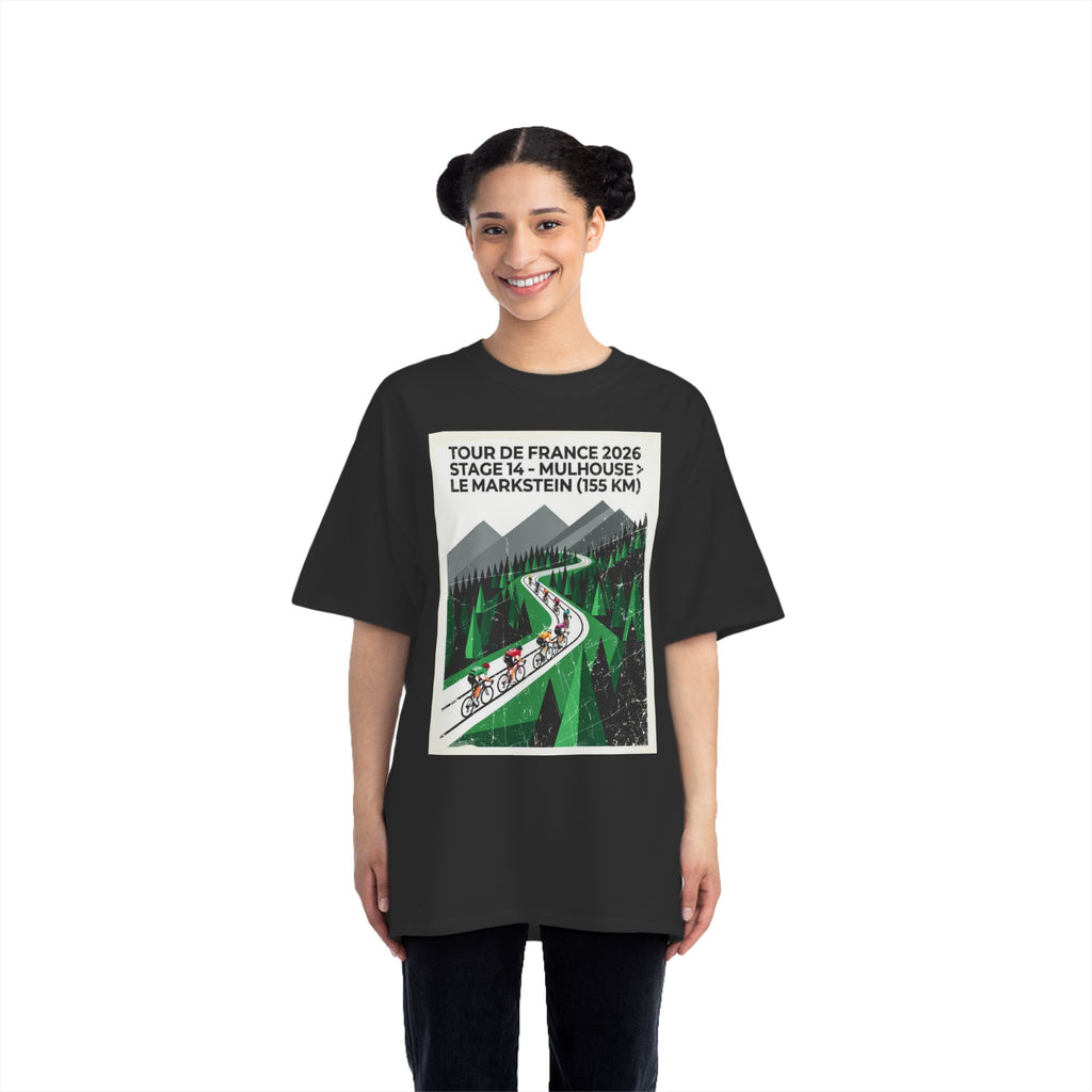 Tour de France 2026 Stage 14 Mountain Cycling T-Shirt | Mulhouse > Le Markstein