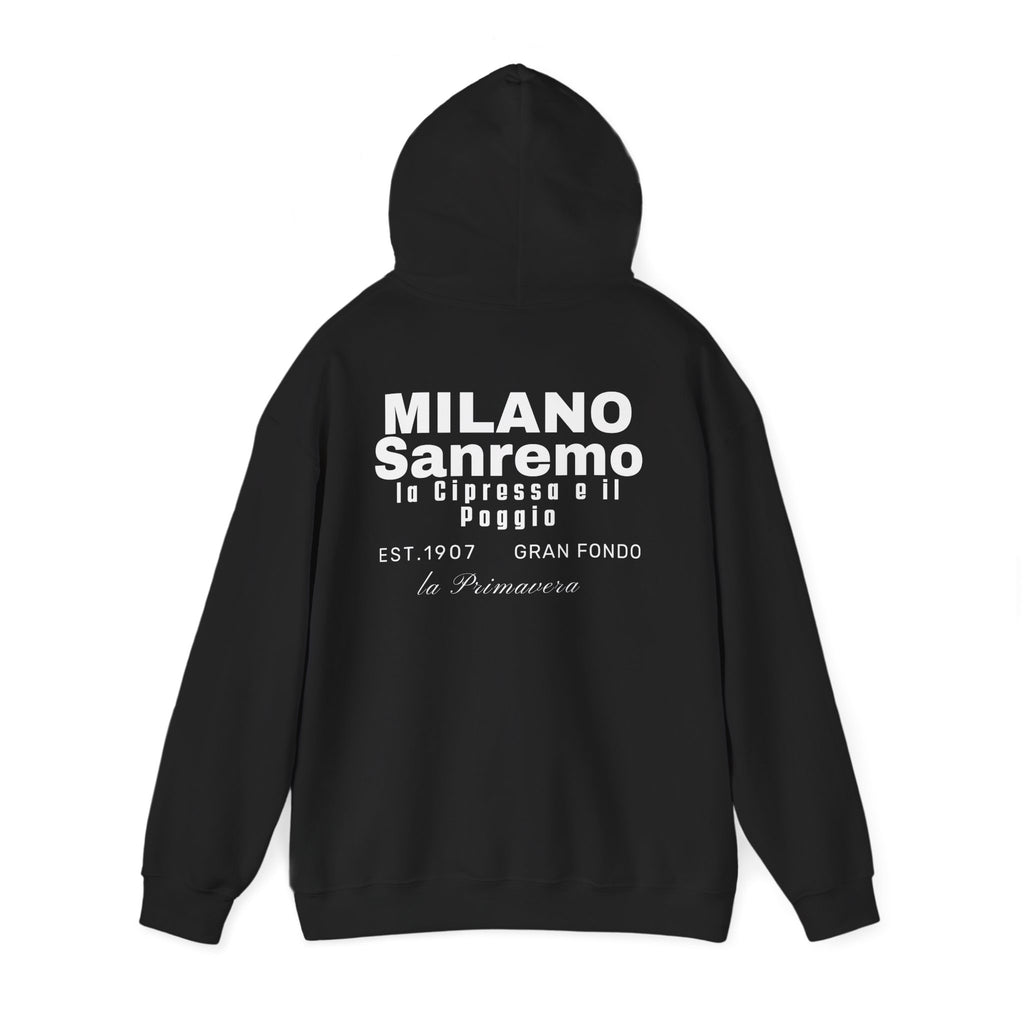 Milano Sanremo Classic Monument Bike Race Hoodie | Vintage Italian Cycling Streetwear