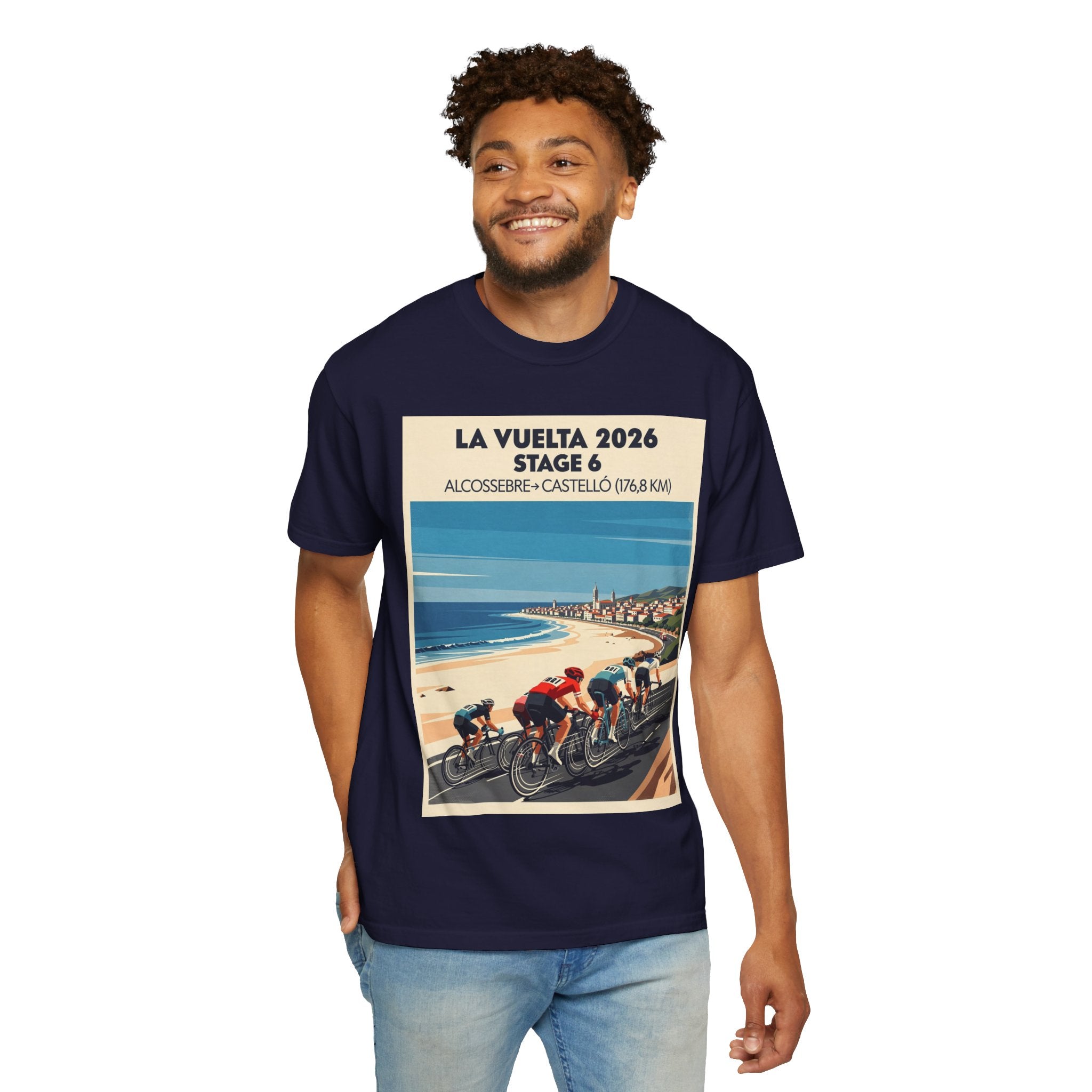 Stage 6 Alcossebre to Castelló 176.8km Cycling Tee
