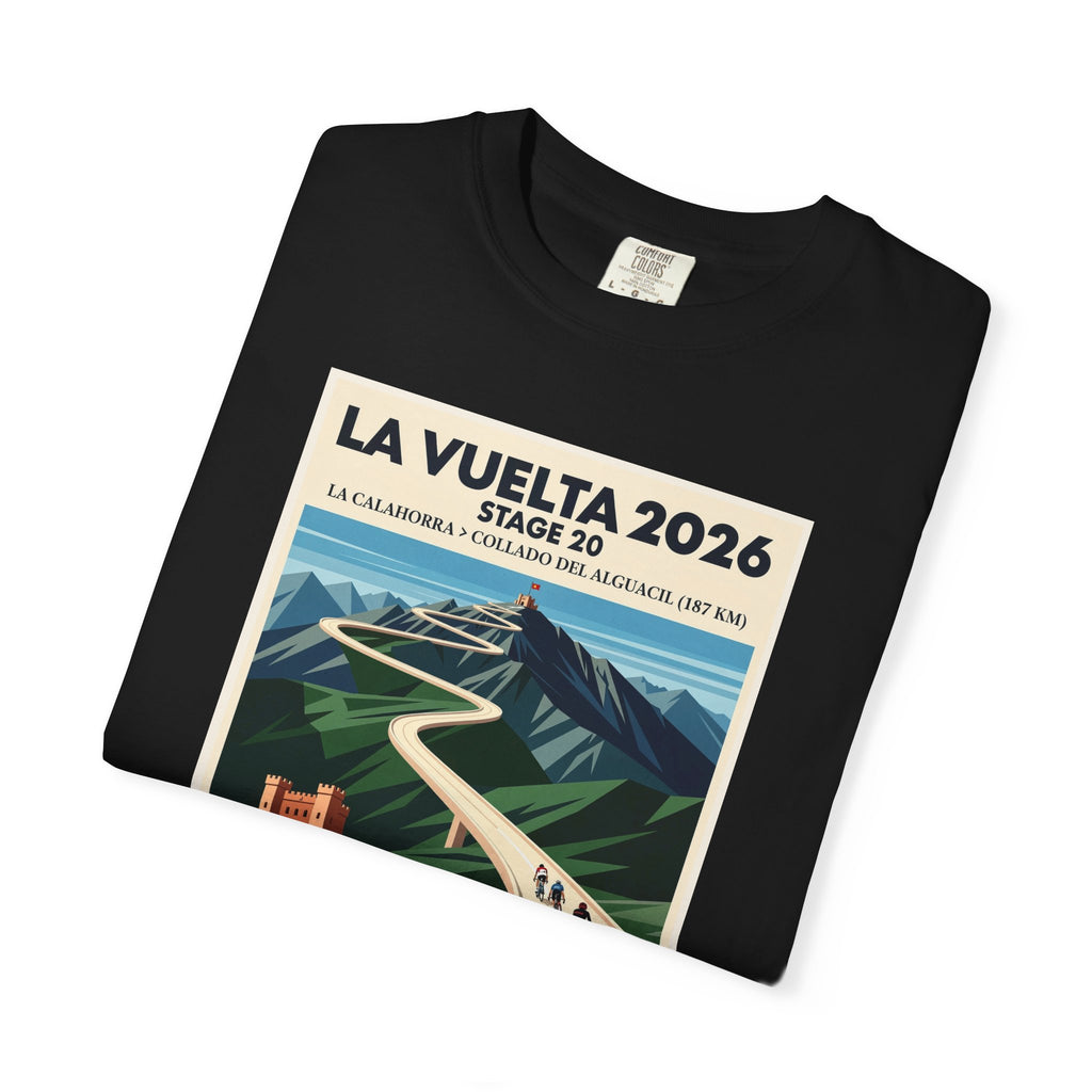 2026 Vuelta a España Stage 20 Cycling T-Shirt | La Calahorra to Collado del Alguacil 187km
