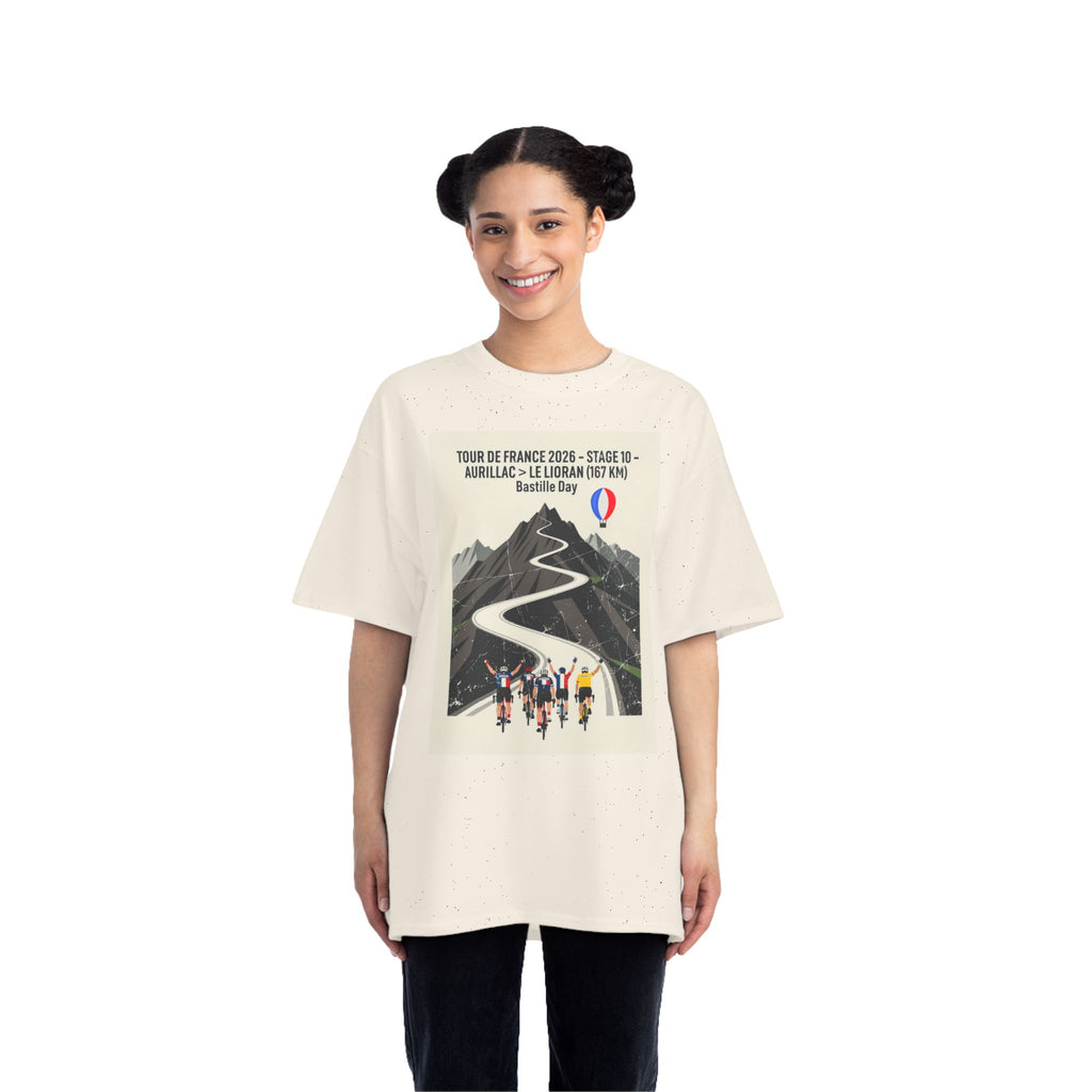 Tour de France 2026 Stage 10 Bastille Day Tee Aurillac > Le Lioran T-Shirt | Bauhaus Mountain Cycling