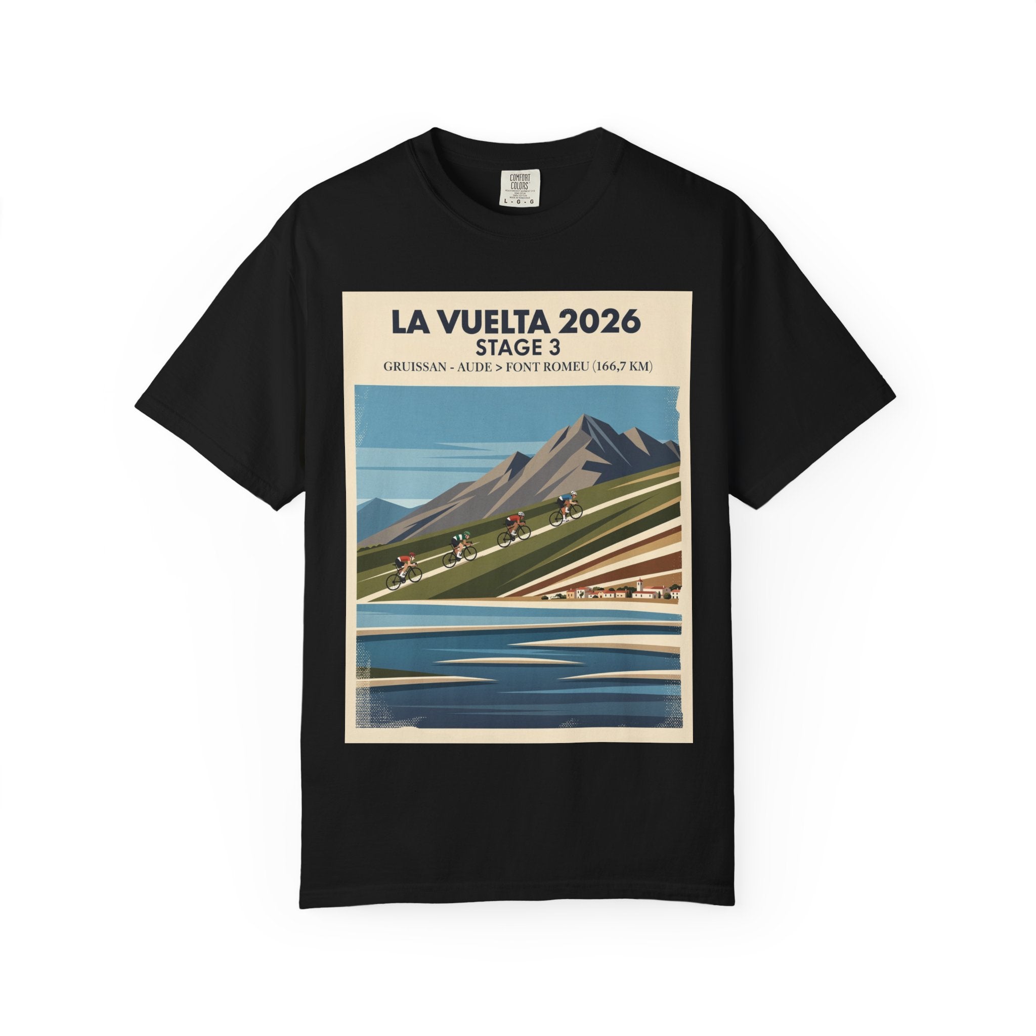 Stage 3 Gruissan - Aude to Font Romeu 166.7km Cycling Tee