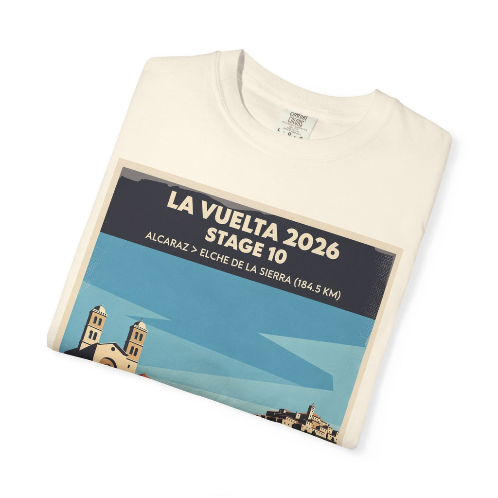 2026 Vuelta a España Stage 10 Cycling T-Shirt | Alcaraz to Elche de la Sierra 184.5km