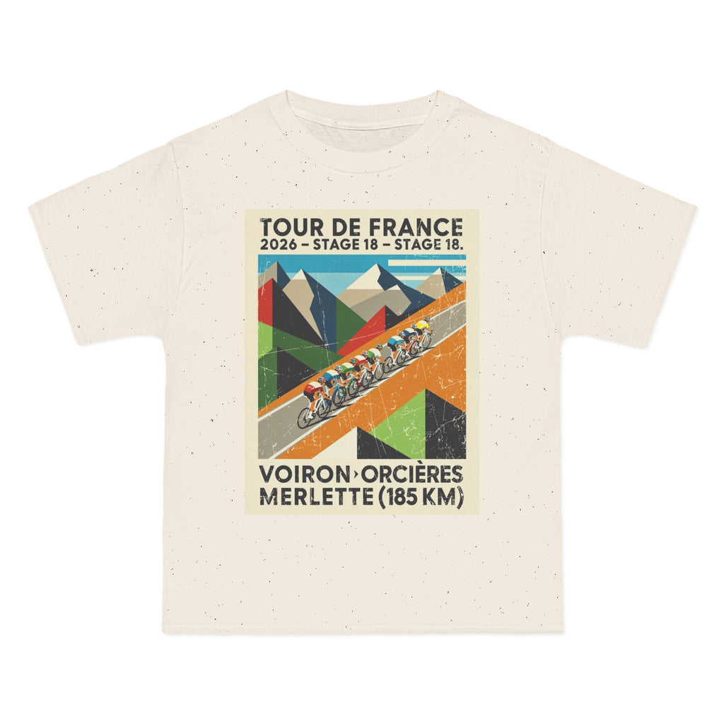 Tour de France 2026 Stage 18 Voiron > Orcières-Merlette T-Shirt | Cycling Summit Route
