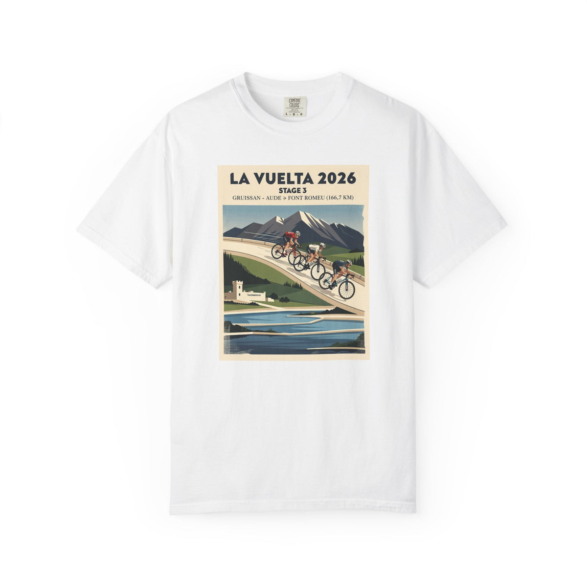 2026 Vuelta a España Stage 3 Gruissan - Aude to Font Romeu 166.7km Cycling Tee