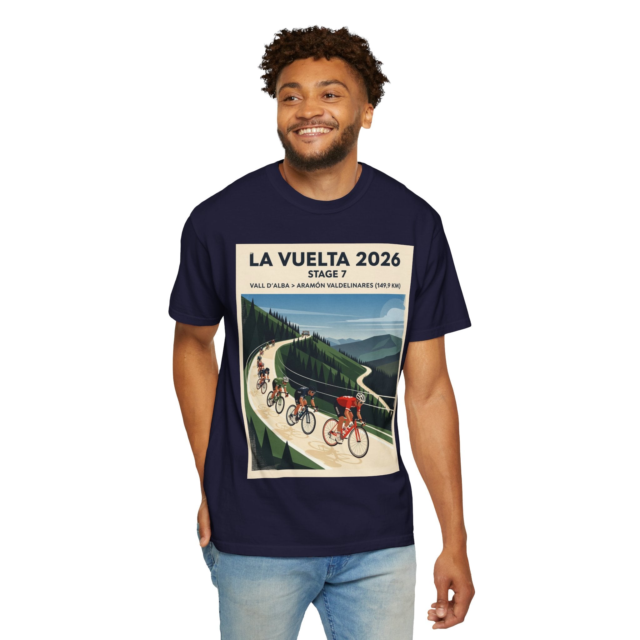Stage 7 Vall d'Alba to Aramón Valdelinares 149.9km Cycling Tee