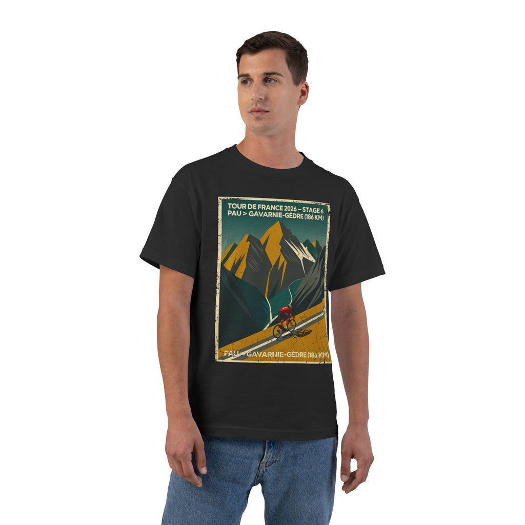 Tour de France 2026 Stage 6 Pau to Gavarnie-Gèdre T-Shirt
