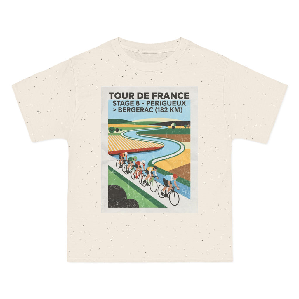 Tour de France 2026 Stage 8 Périgueux > Bergerac T-Shirt | Cycling Poster Art