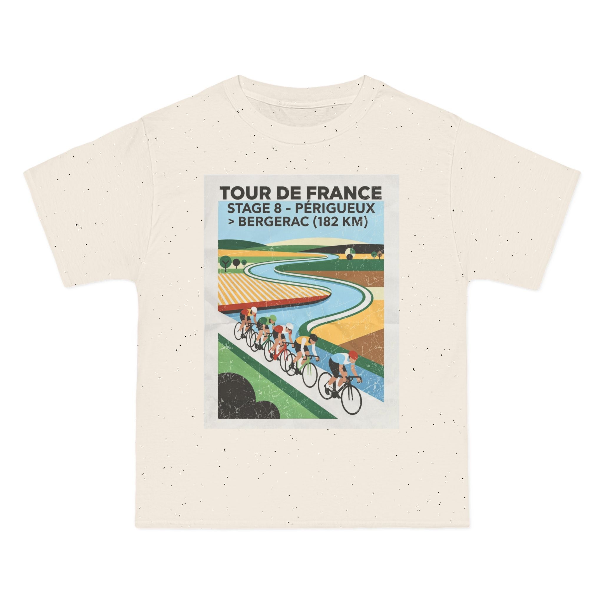 Tour de France 2026 Stage 8 Périgueux > Bergerac T-Shirt | Cycling Poster Art