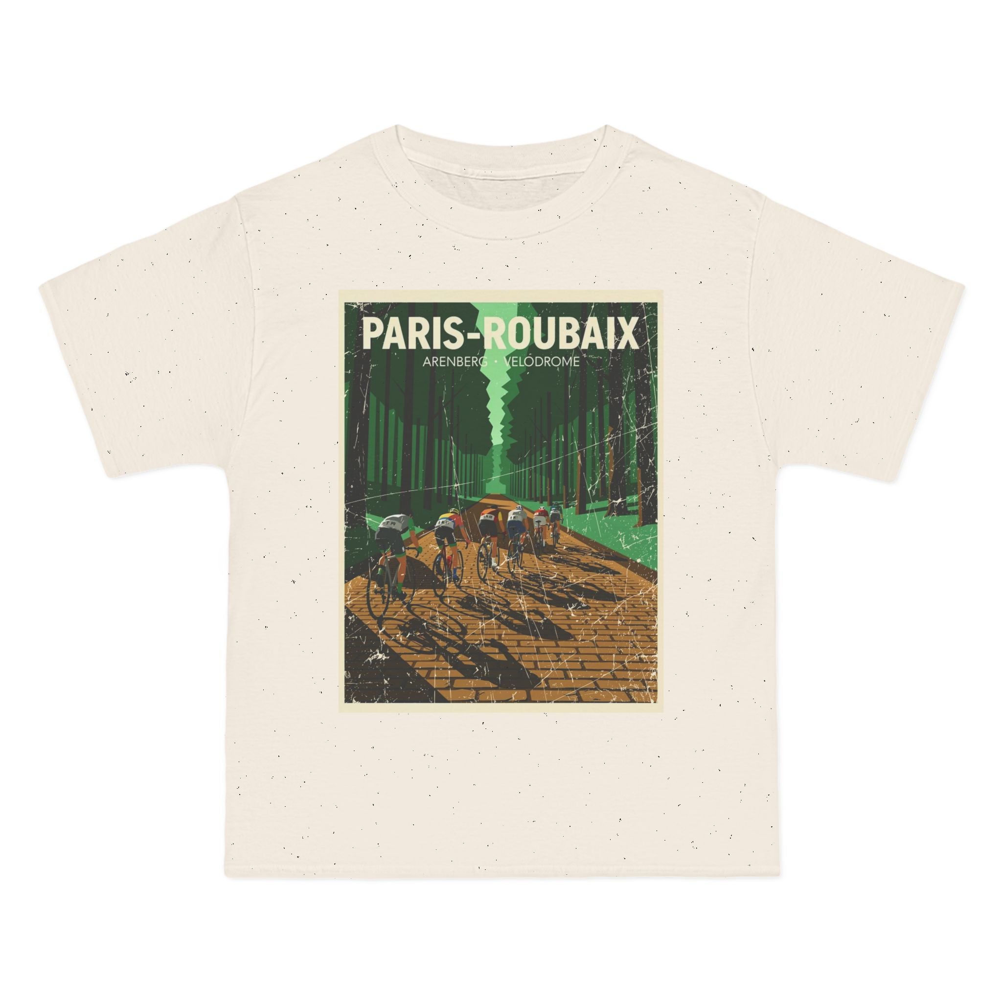 PARIS ROUBAIX Echelon Cycling T-Shirt | Arenberg · Velodrome