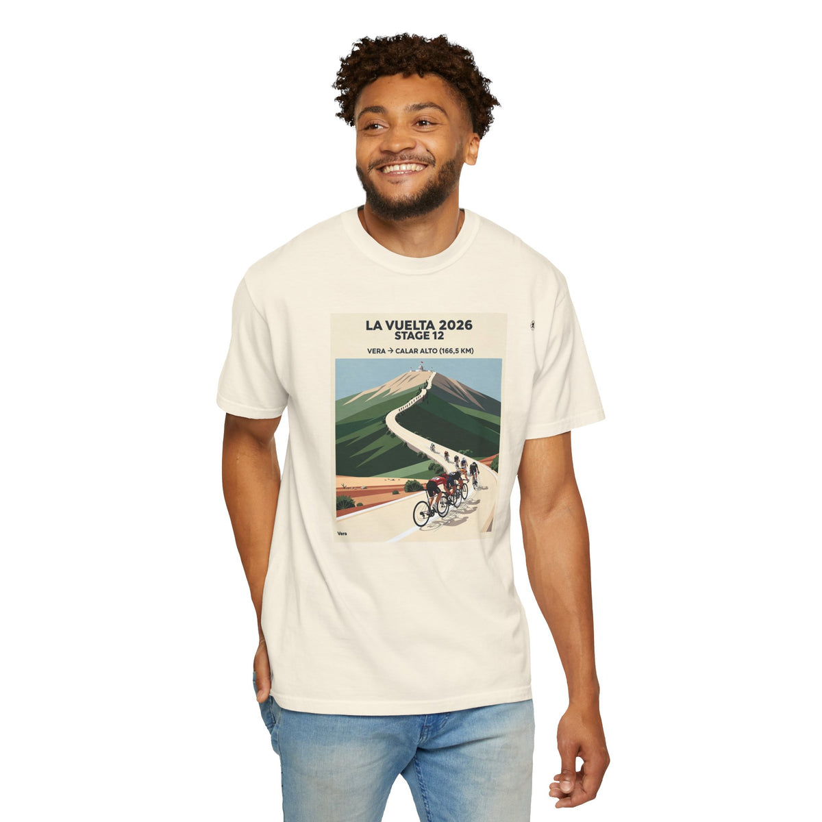 2026 Vuelta a España Stage 12 Cycling T-Shirt | Vera to Calar Alto 166.5km | Graphic Tee