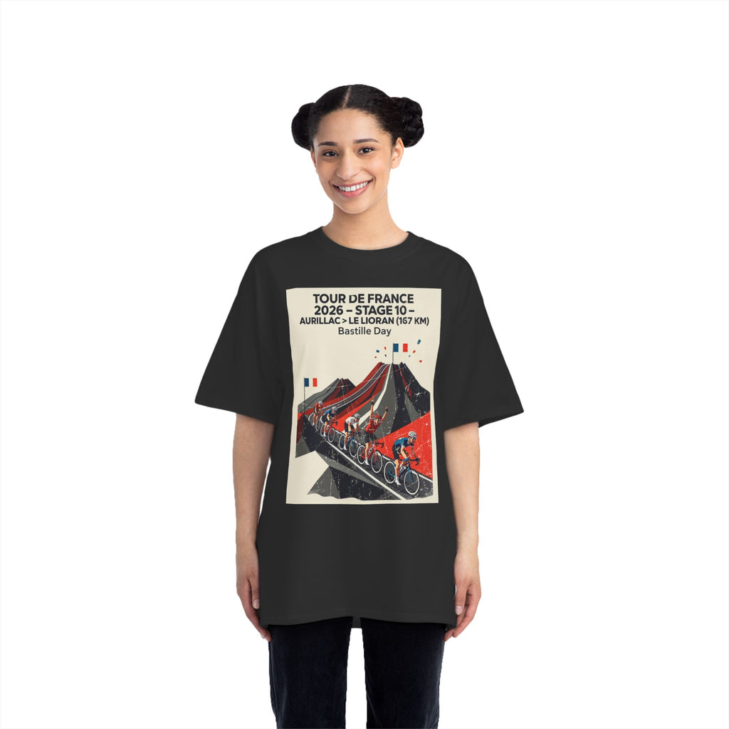 Tour de France 2026 Stage 10 Aurillac > Le Lioran T-Shirt | Bauhaus Mountain Cycling