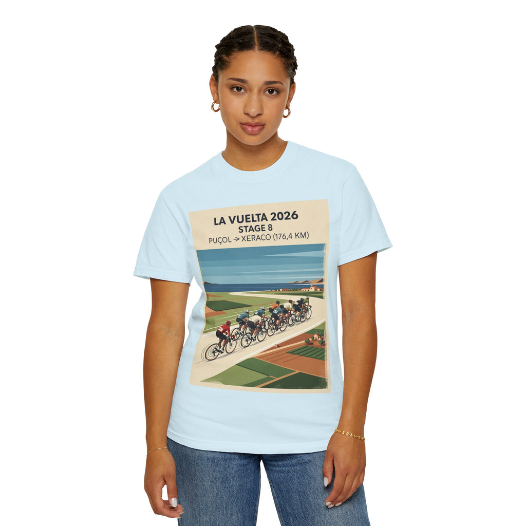 Stage 8 Puçol to Xeraco 176.4km Cycling Tee